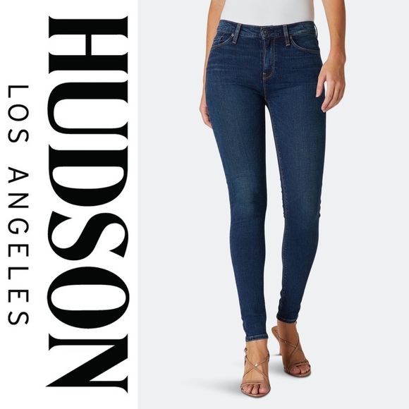 Hudson Jeans Denim - Hudson Nico Mid-Rise Super Skinny Jean: Size 24.